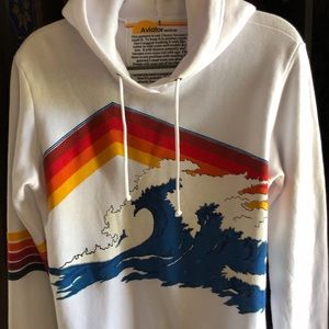 Aviator Nation “Mountain Wave” hooded sweatshirt